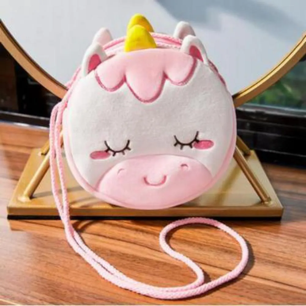 2PCS Children Cartoon Cute Unicorn Shoulder Bags Children's Bags Wholesale