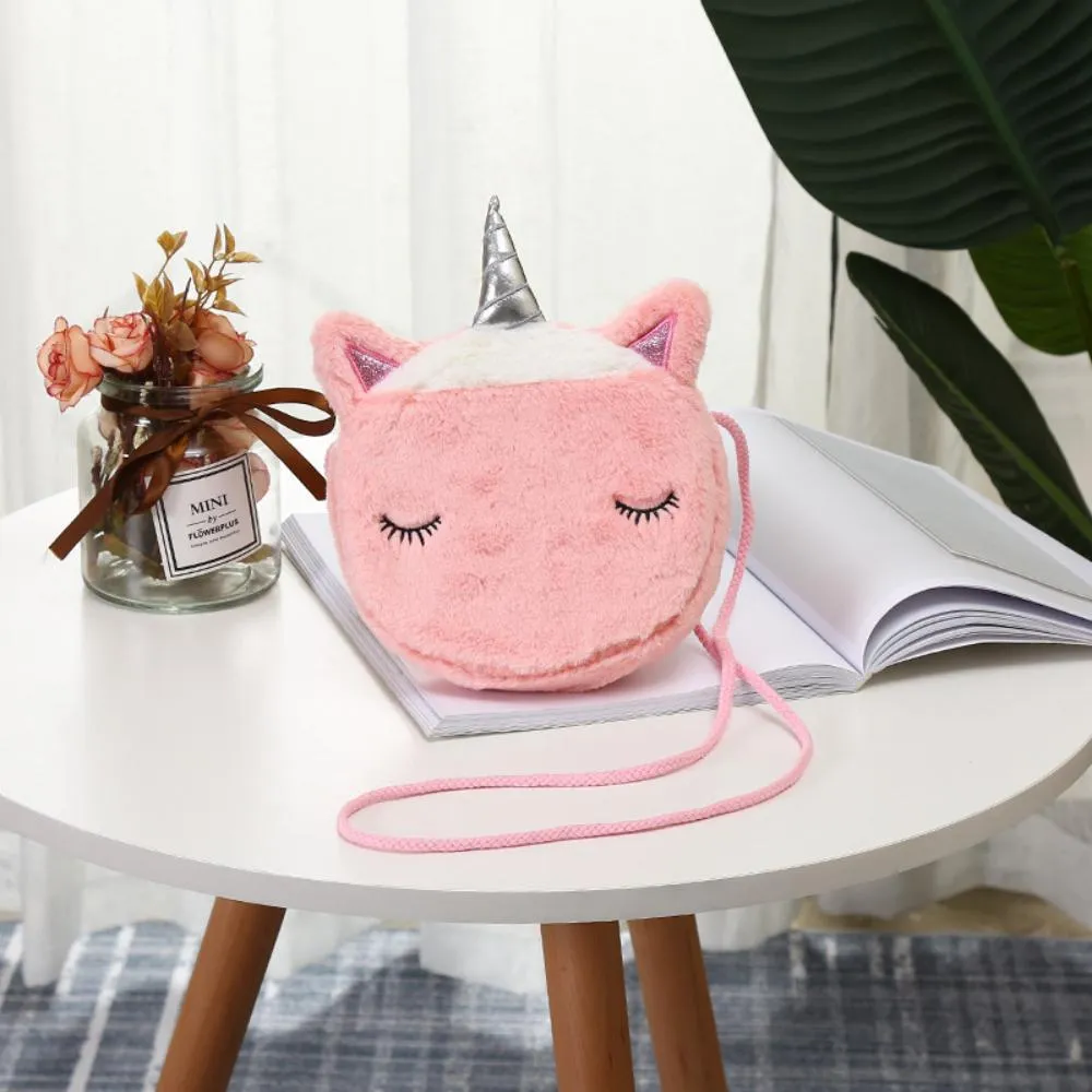 2PCS Children Cartoon Cute Unicorn Shoulder Bags Children's Bags Wholesale