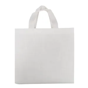 Bags - Shopping Bag with Gusset - Fibre Paper - 32cm x 30cm - Short Handles