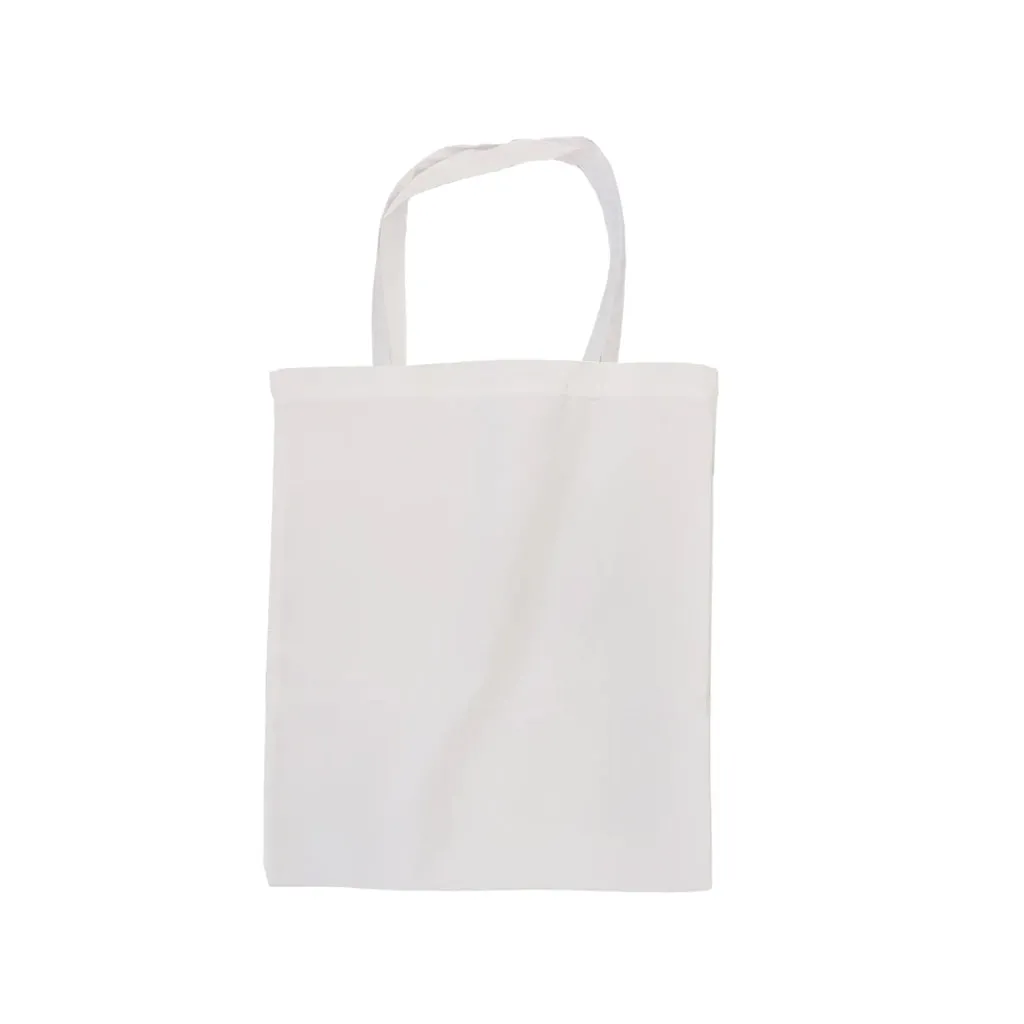 Bags - Tote Bag - SMALL - Canvas White - 26cm x 34cm - Short Handles