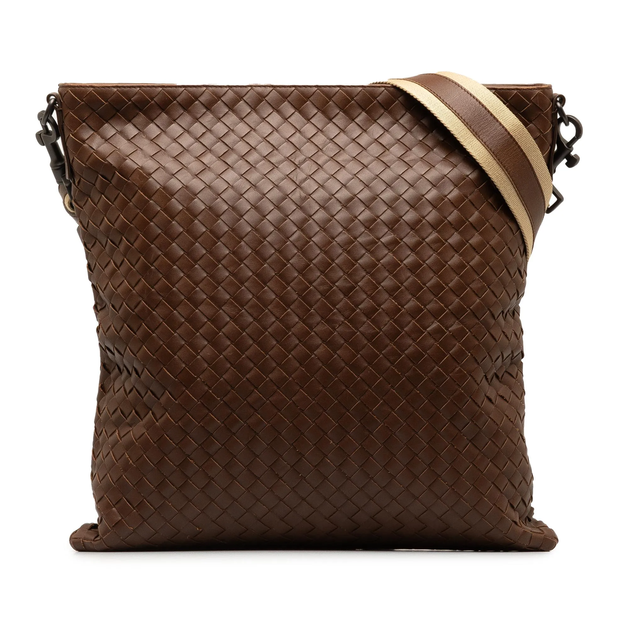 Bottega Veneta Intrecciato Crossbody Bag (SHG-SUecNk)