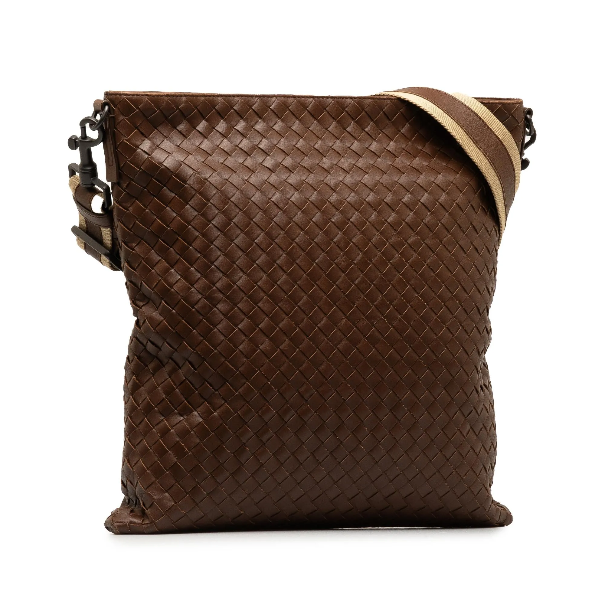 Bottega Veneta Intrecciato Crossbody Bag (SHG-SUecNk)