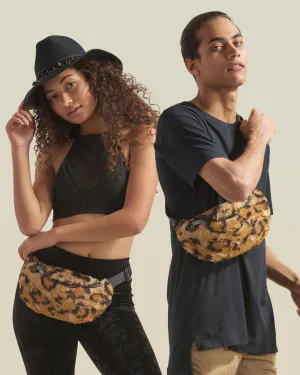 Cheetah ULTRA SOFT Faux Fur Fanny Pack