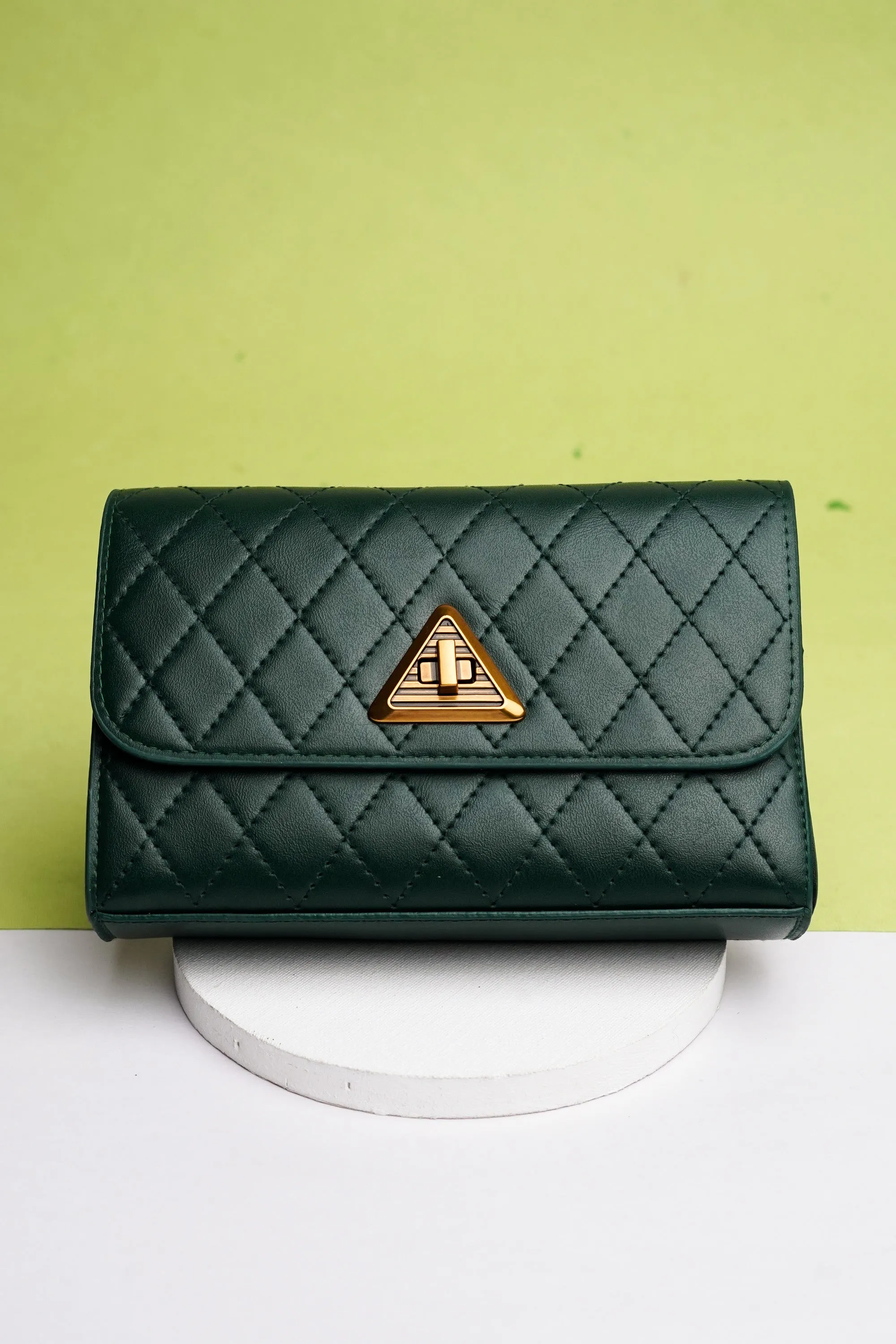 Dark Green Waist Belt Bag