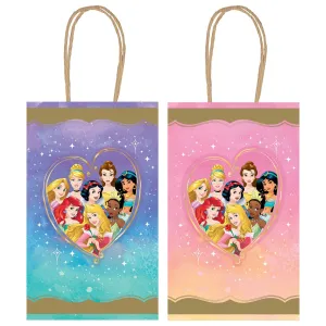 Disney Princess Hot-Stamped Pink, Purple and Gold Kraft Bag