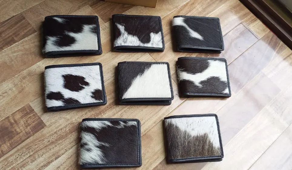 Exclusive Cowhide Leather Wallets For Men bifold Wallet