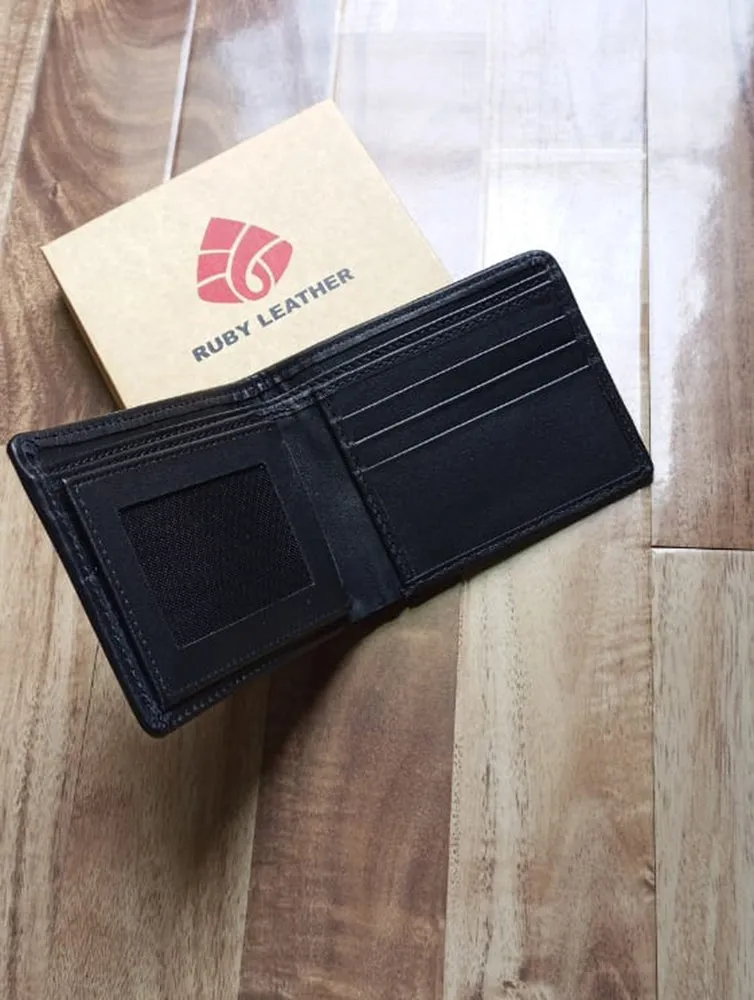 Exclusive Cowhide Leather Wallets For Men bifold Wallet