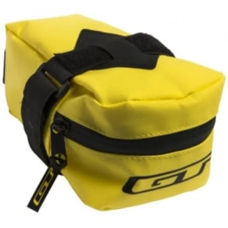 GT TRAFFIC MOUNTAIN BIKE MTB WATERPROOF SADDLE BAG YELLOW