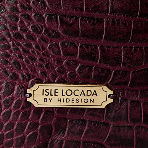 Isle Locada by Hidesign Women's Shoulder bag (Aubergine)