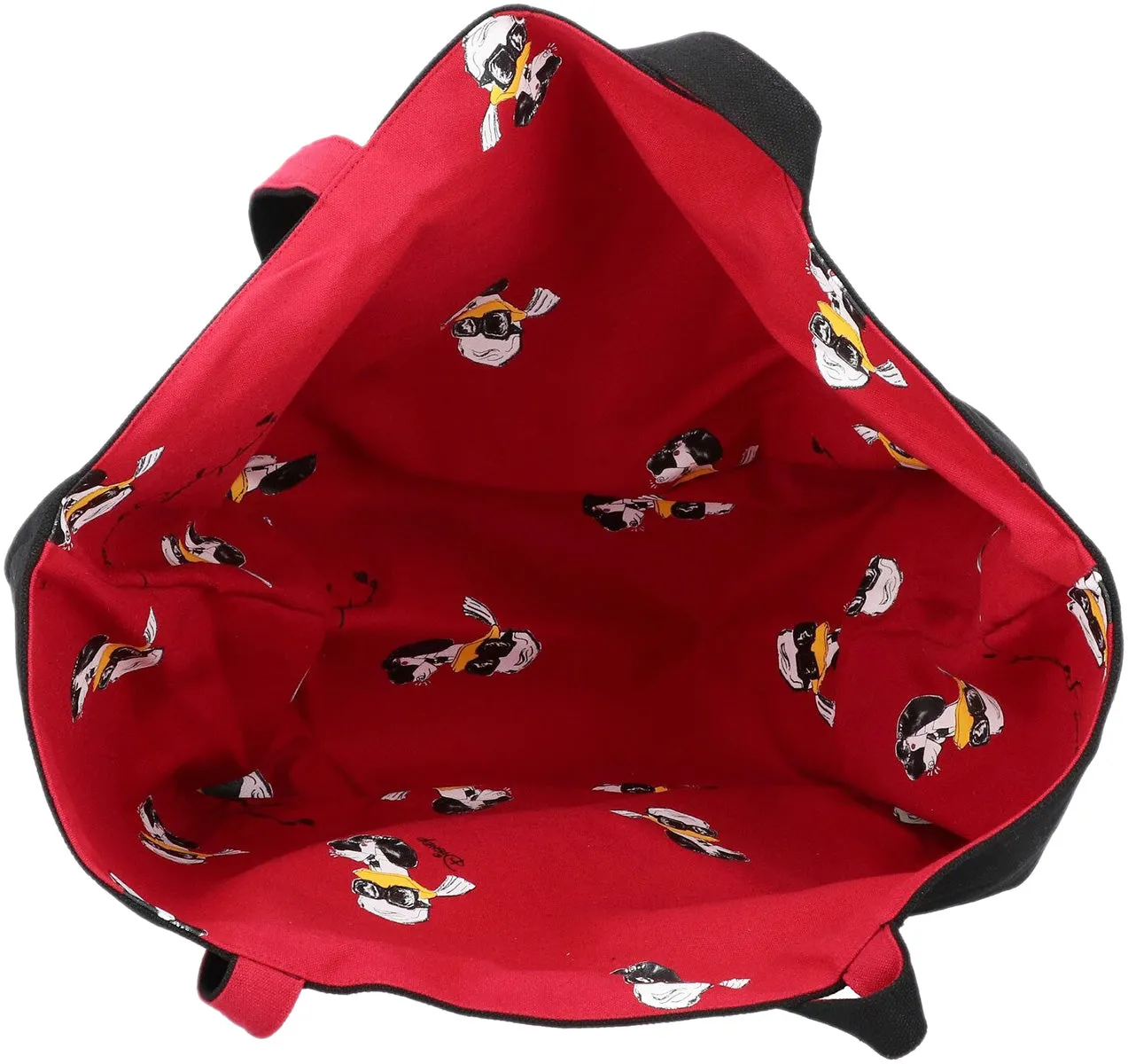 Karl Lagerfeld  X Disney Donald Duck In Red Black For Women