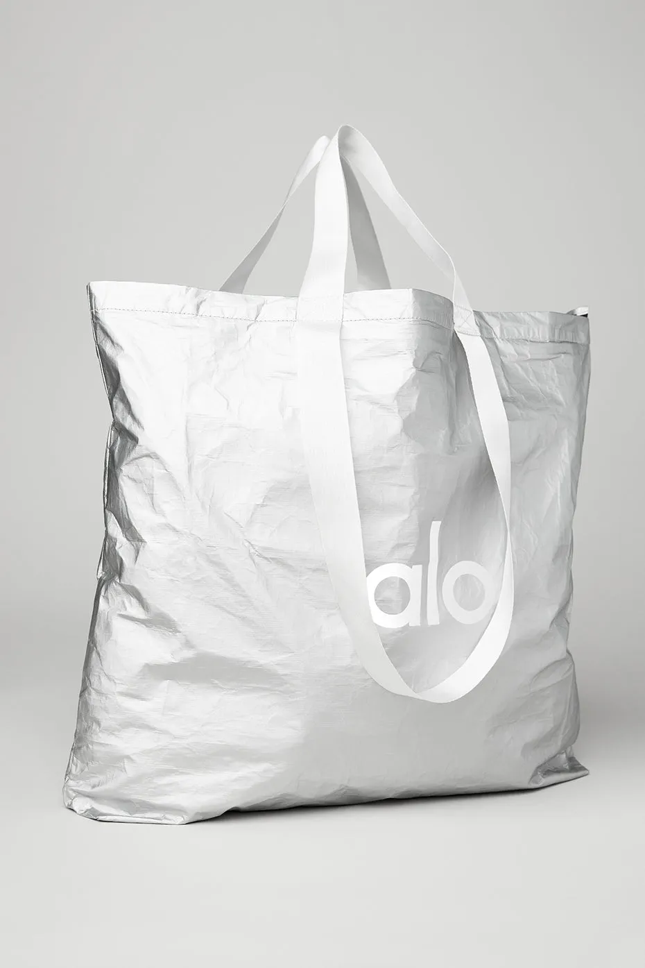 Keep It Dry Packable Tote - Silver Foil