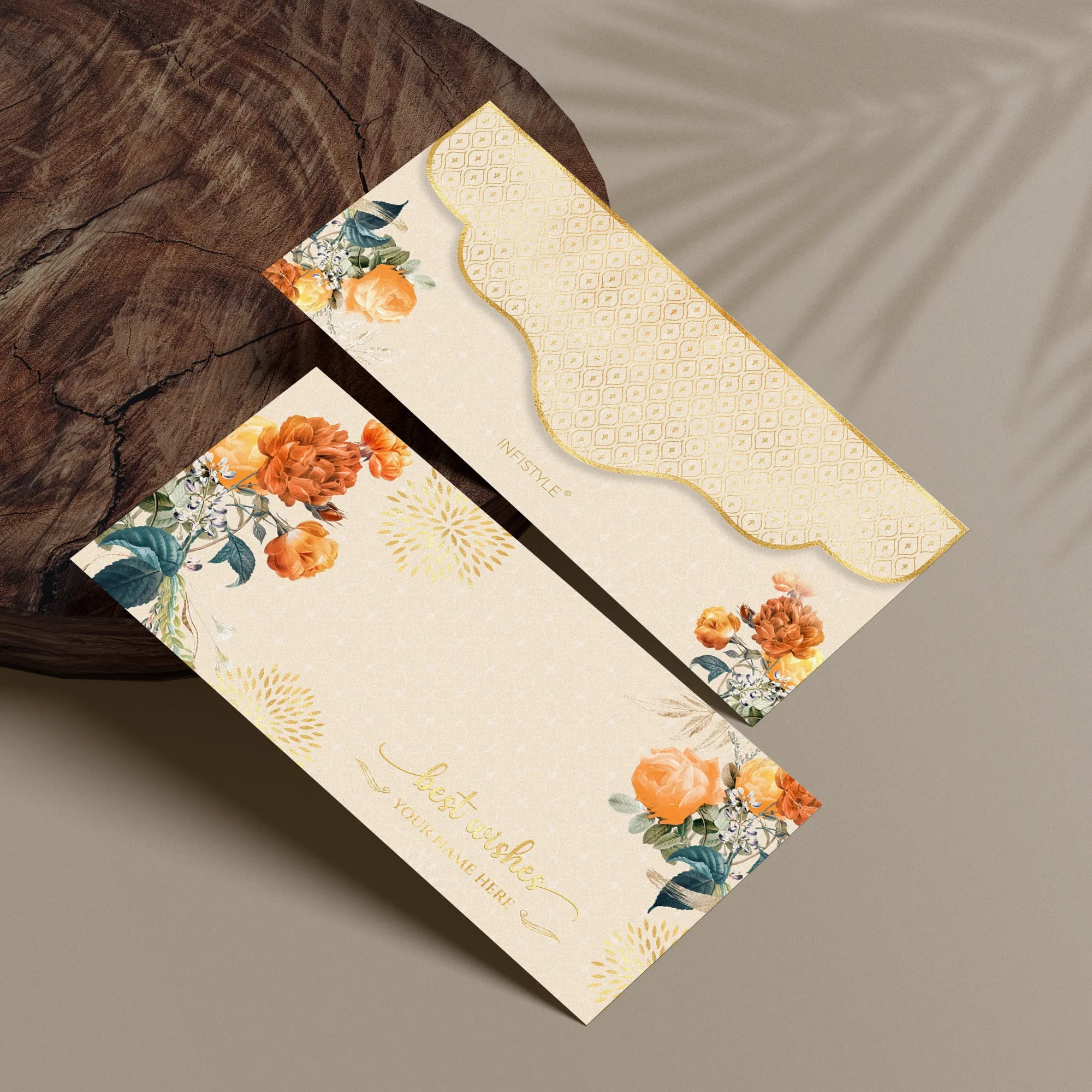 Luxe Money Envelopes -Floral Blossom- Set of 20