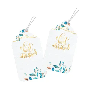 Luxe Personalized Gift Tags -Blue Splendour