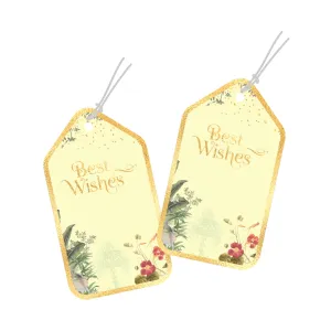 Luxe Personalized Gift Tags - Floral Elegance