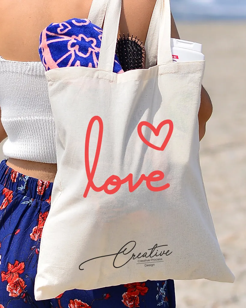 My Love Tote - Valentine's Tote Bag