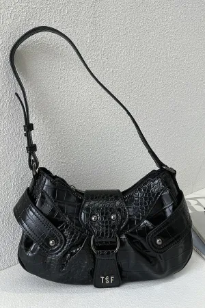 Nevaeh Shoulder Bag - Black