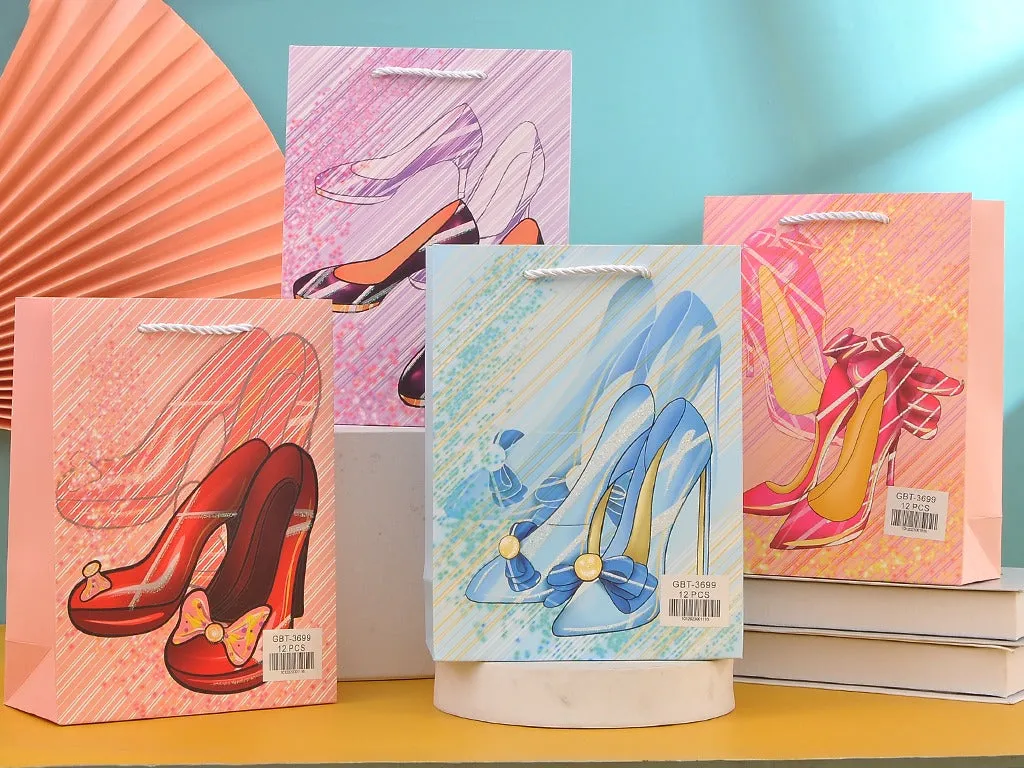 Printed Sandal Paper Bags.