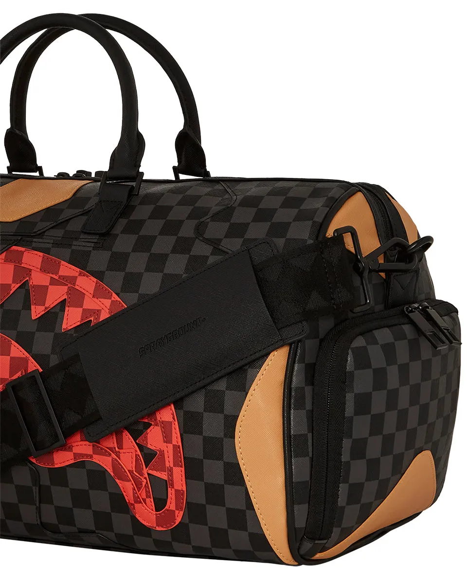 Sprayground Evil Genius In Black Duffle Bag