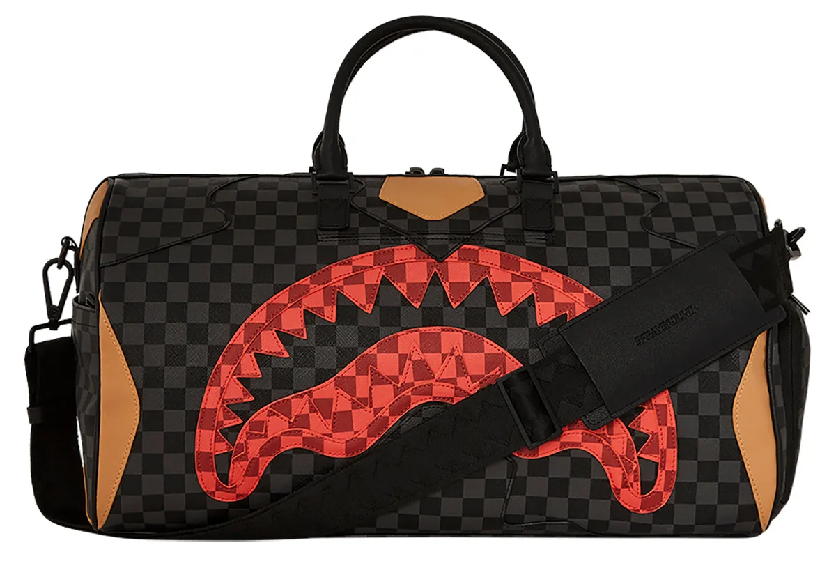 Sprayground Evil Genius In Black Duffle Bag