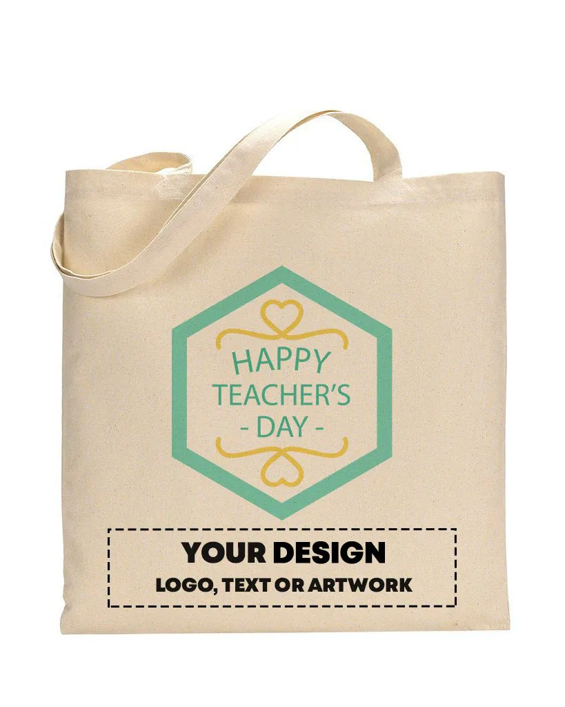 Teacher Love Customizable Tote Bag- Teacher's Tote Bags