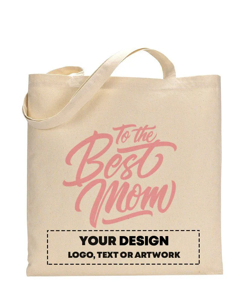 To The Best Mom Customizable Tote Bag - Mother's Tote Bags