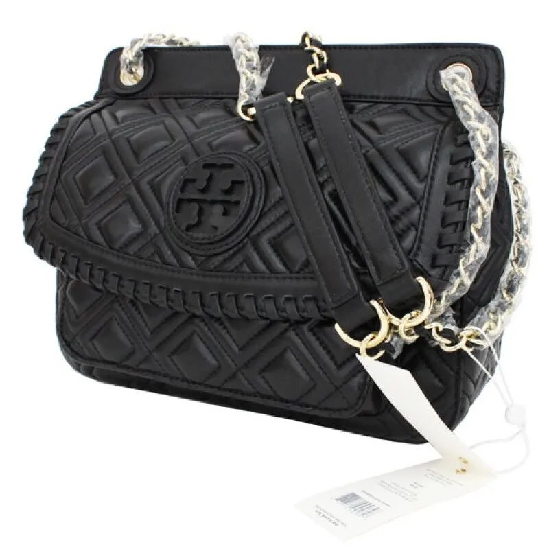 TORY BURCH Marion Qualified Shoulder Bag in Elegant Black