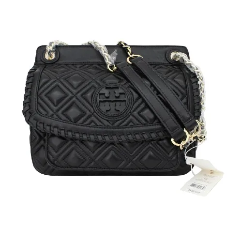 TORY BURCH Marion Qualified Shoulder Bag in Elegant Black