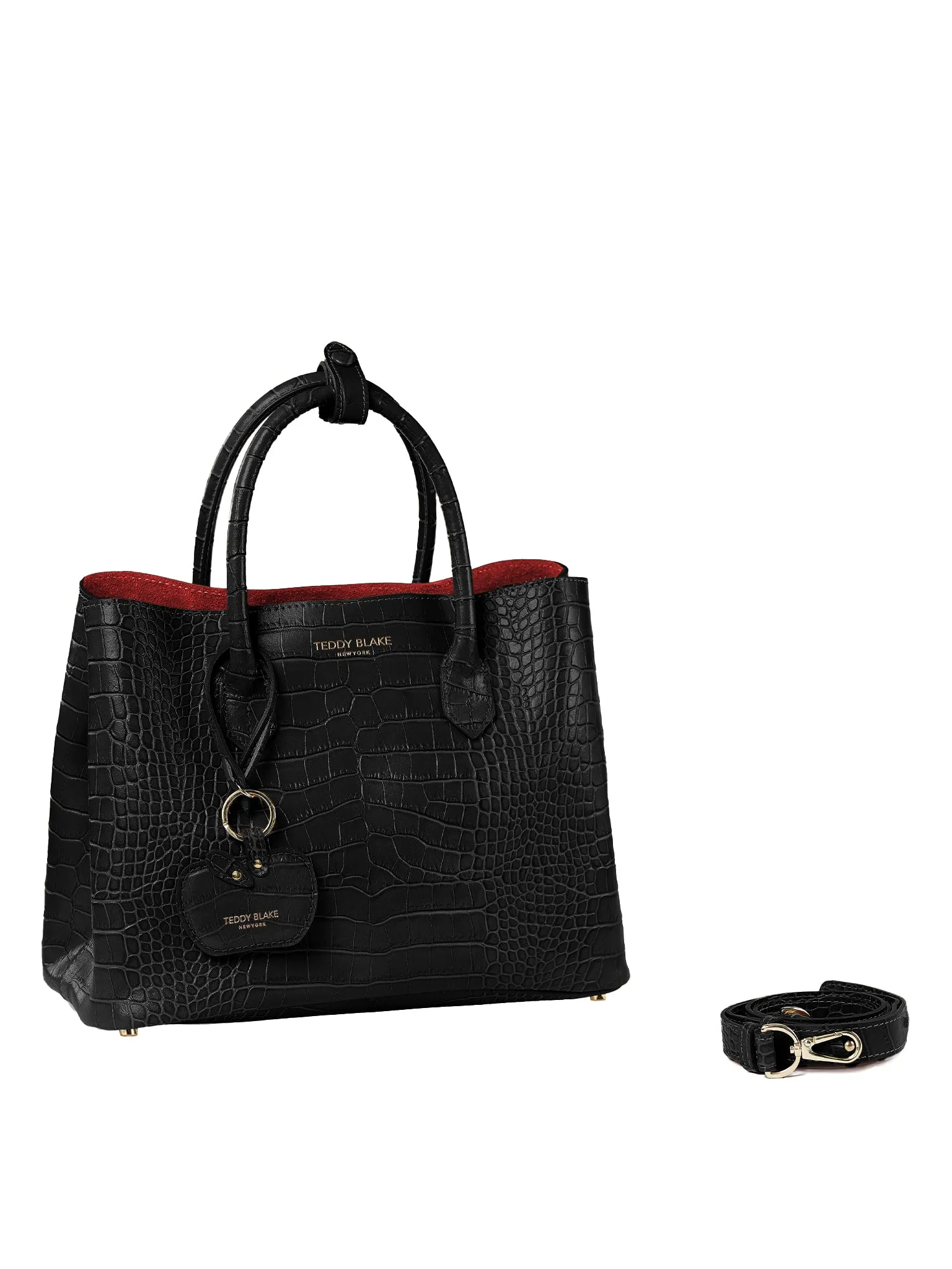 Vanessa Croco 12" - Black&Red