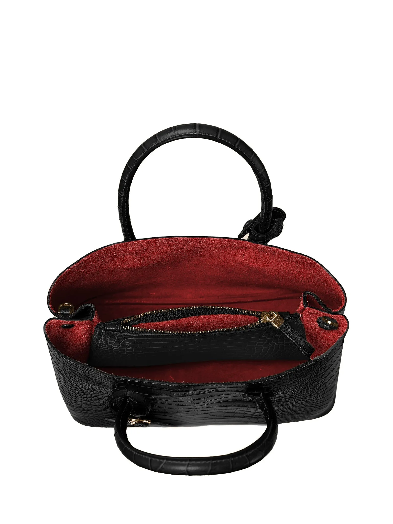 Vanessa Croco 12" - Black&Red