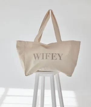 Wifey Statement Tote Bag