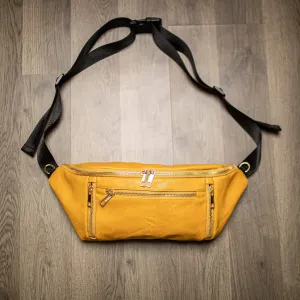 Yellow Leather Sling